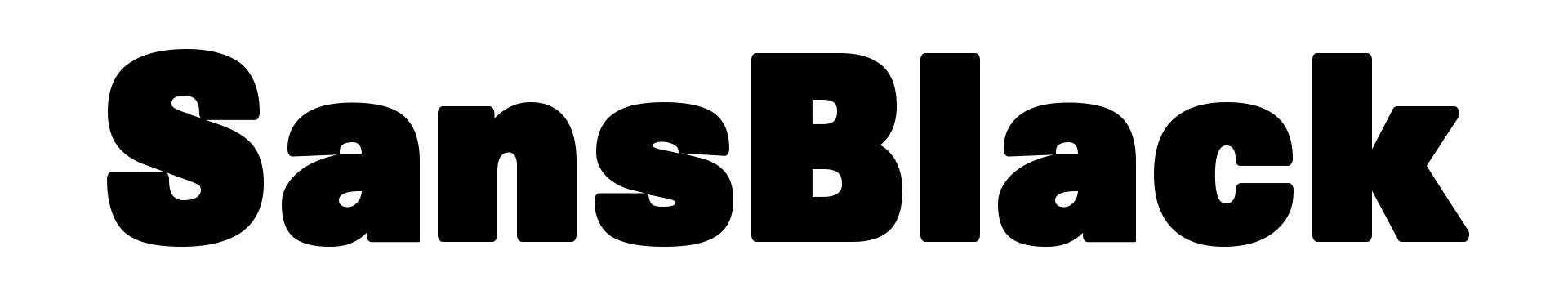 SansBlack